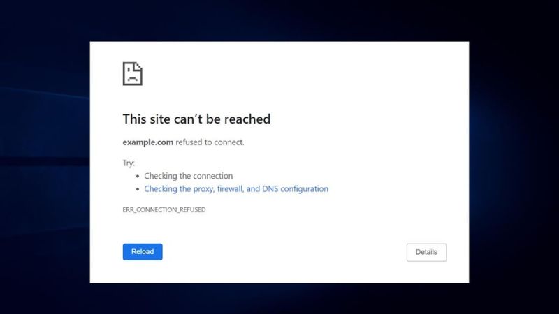 err_connection_refused