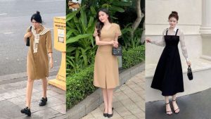 váy công sở đẹp cho người gầy