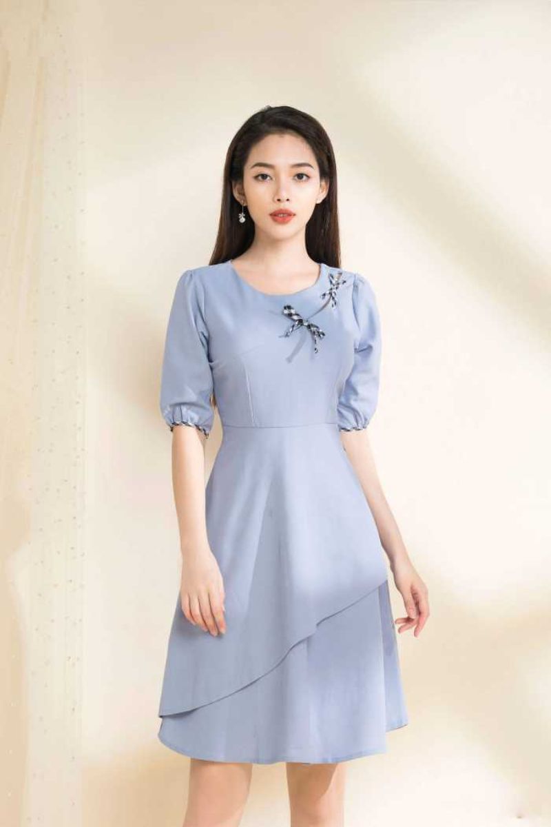 Tùy vào từng vóc dáng, chị em nên chọn kiểu váy pastel cho phù hợp