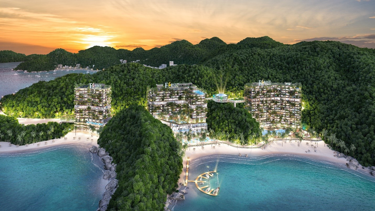 Flamingo Cát Bà - Quy mô và kiến trúc