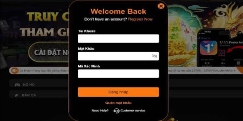 Hướng dẫn cách đăng nhập 23win