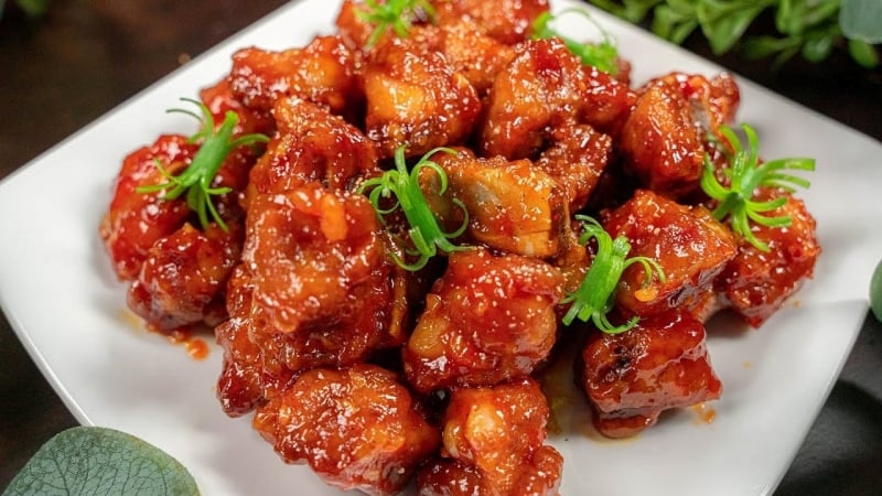 Sườn xào chua ngọt - Đặc trưng