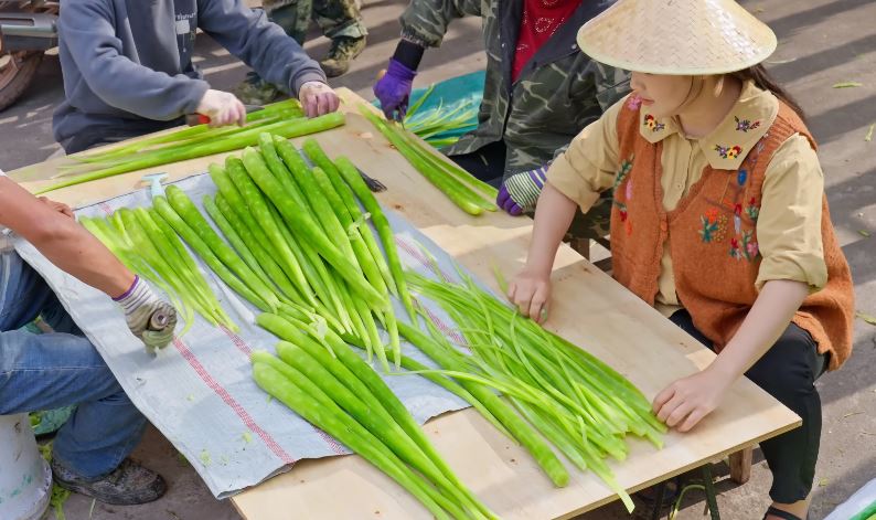 Rau tiến vua - Rau tiến vua xào thịt bò