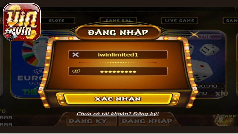 Hướng dẫn đăng nhập Vinwin chi tiết từng bước