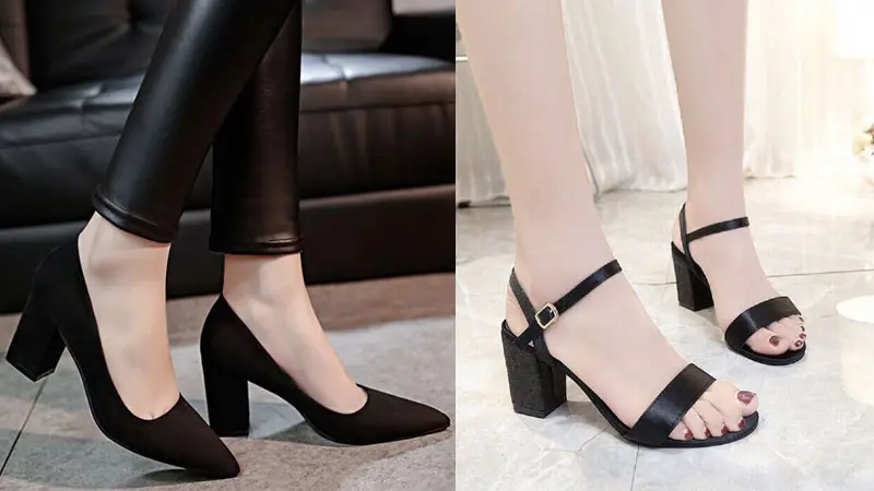 Các kiểu giày công sở nữ phổ biến và thanh lịch