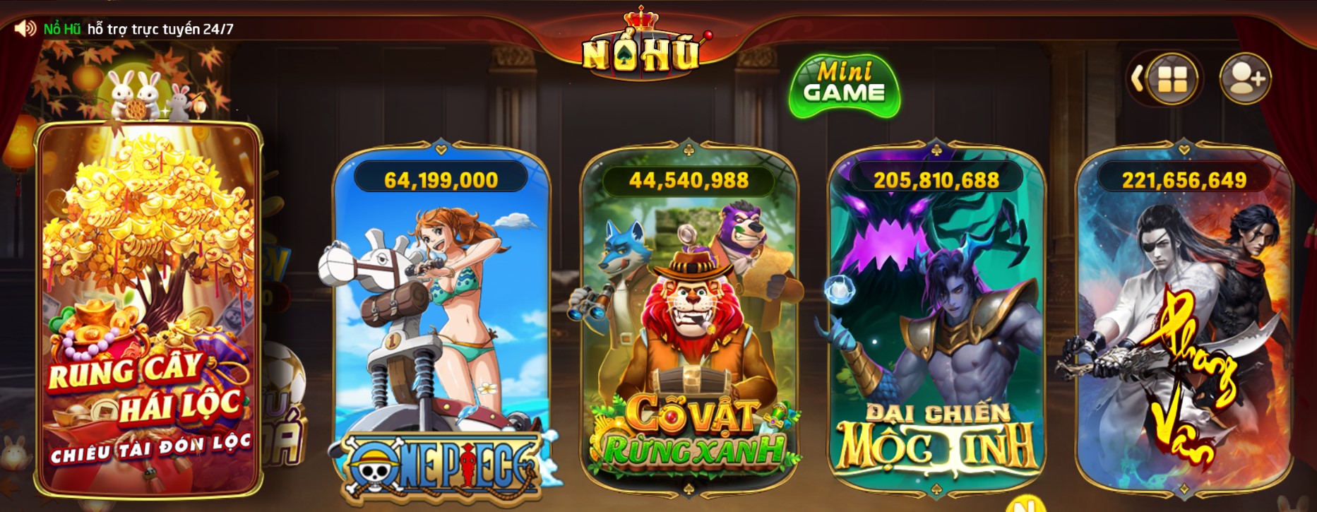 Cơ hội săn thưởng siêu khủng mỗi ngày với kho game đa dạng