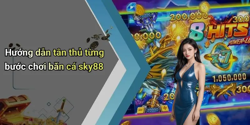 Hướng dẫn tân thủ từng bước chơi bắn cá sky88