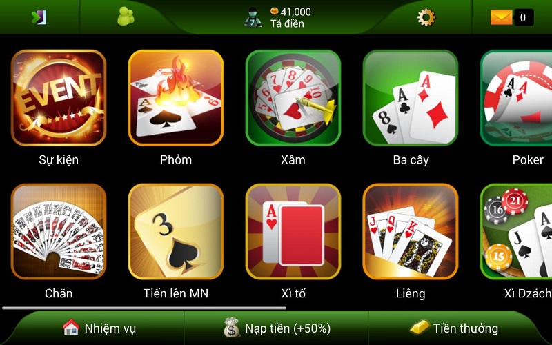 Khám phá các thể loại game bài sáng nhất tại ee88