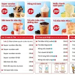 Menu Mixue 2025