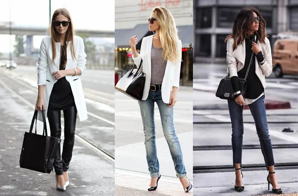 Một set đồ công sở được phối hài hòa với túi xách