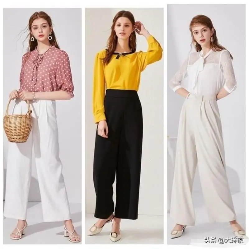 Một quý cô công sở thanh lịch và hiện đại trong chiếc quần culottes
