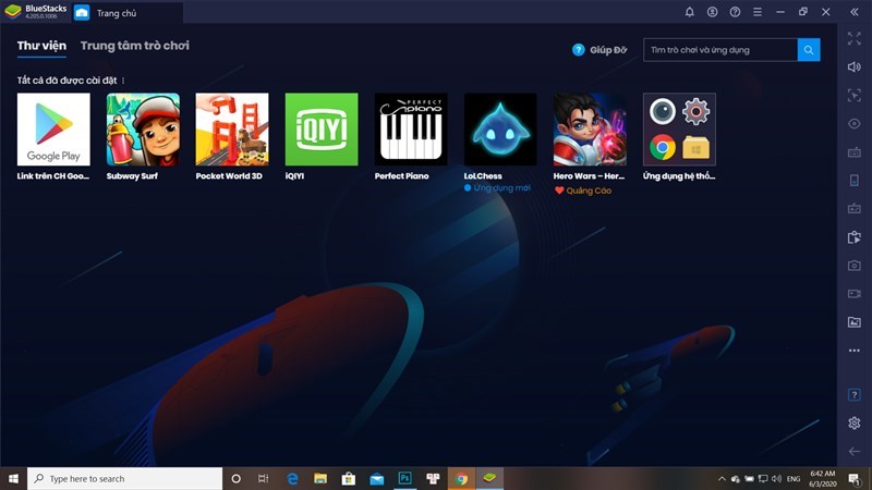 bluestacks là gì - Bước 4: Trải nghiệm