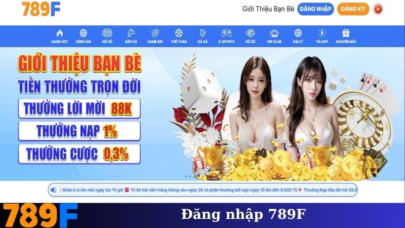 Tính năng hỗ trợ đăng nhập – Tăng cường bảo mật tại 789f