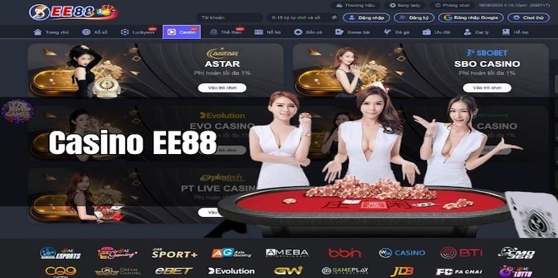 Top 5 trò chơi casino EE88 được yêu thích nhất hiện nay