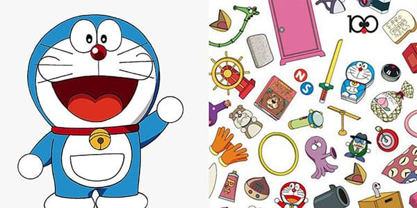 Các bảo bối thần kỳ và quen thuộc của Doraemon