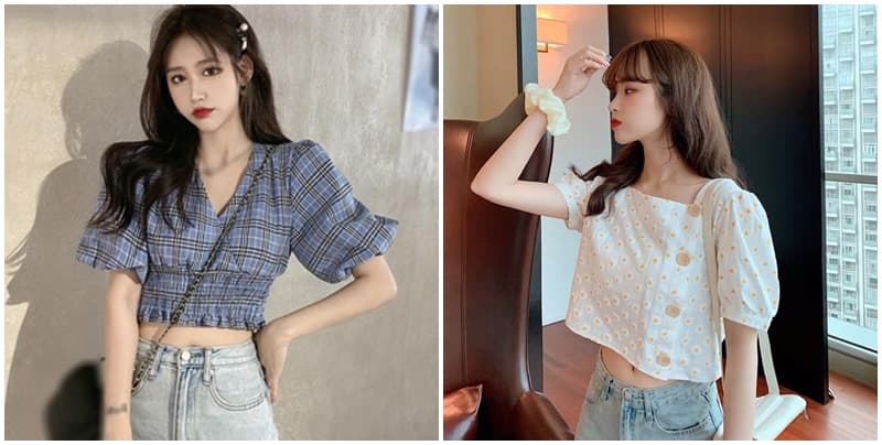 Thế giới đa dạng của các kiểu áo croptop