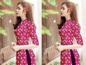 Kiểu Áo Dài Đẹp Trẻ Trung