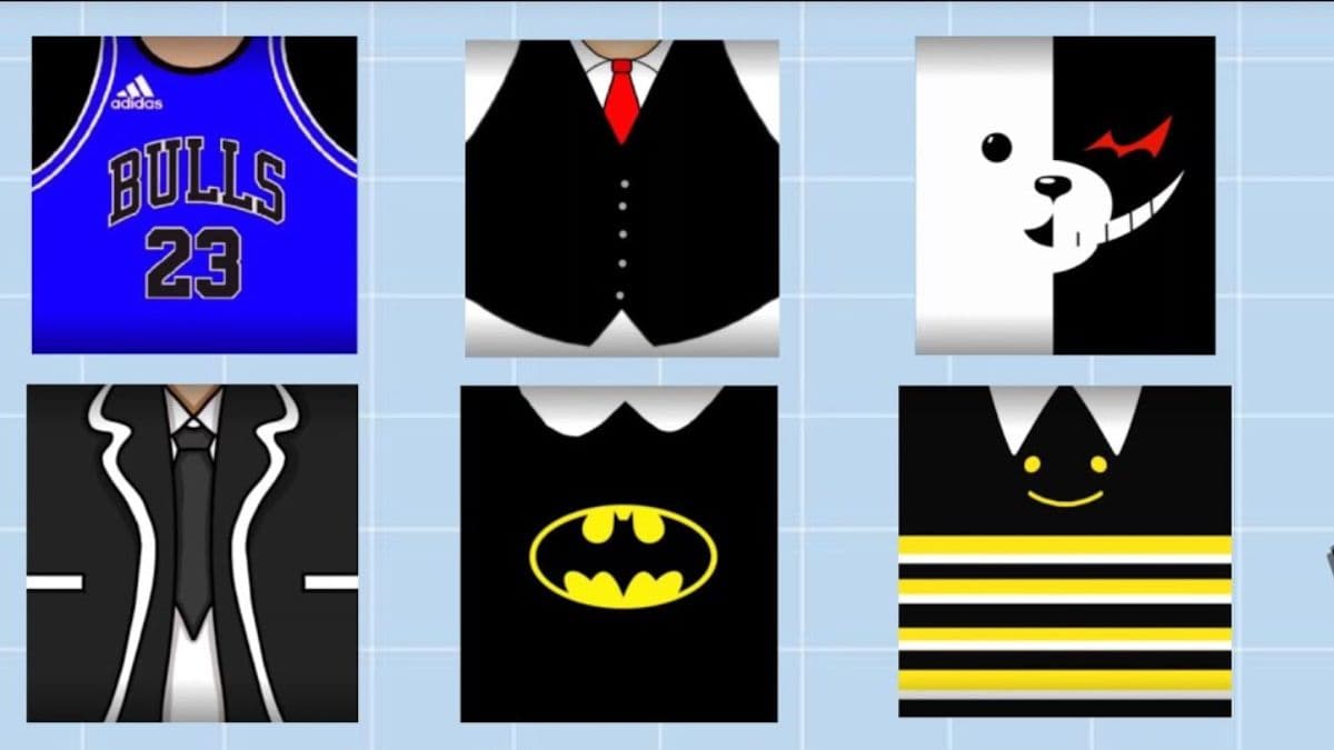 Các loại trang phục khác nhau trong Roblox
