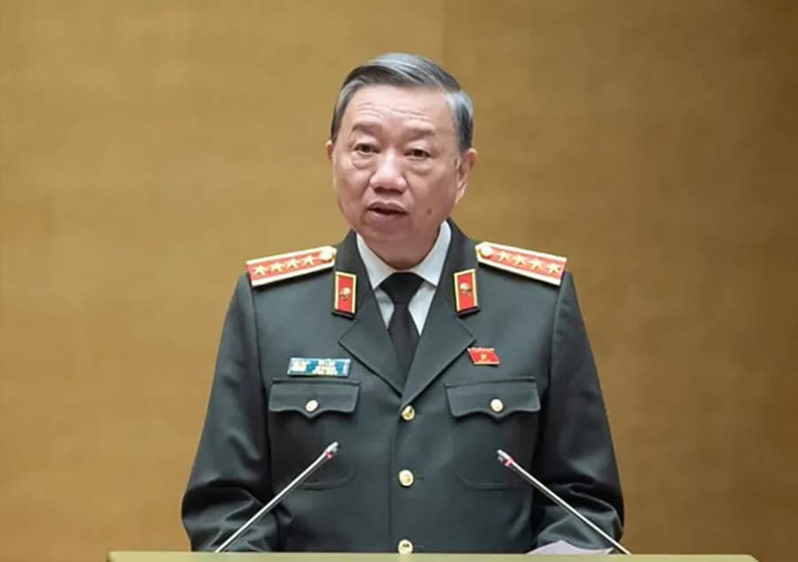 Chân dung Đại tướng Tô Lâm