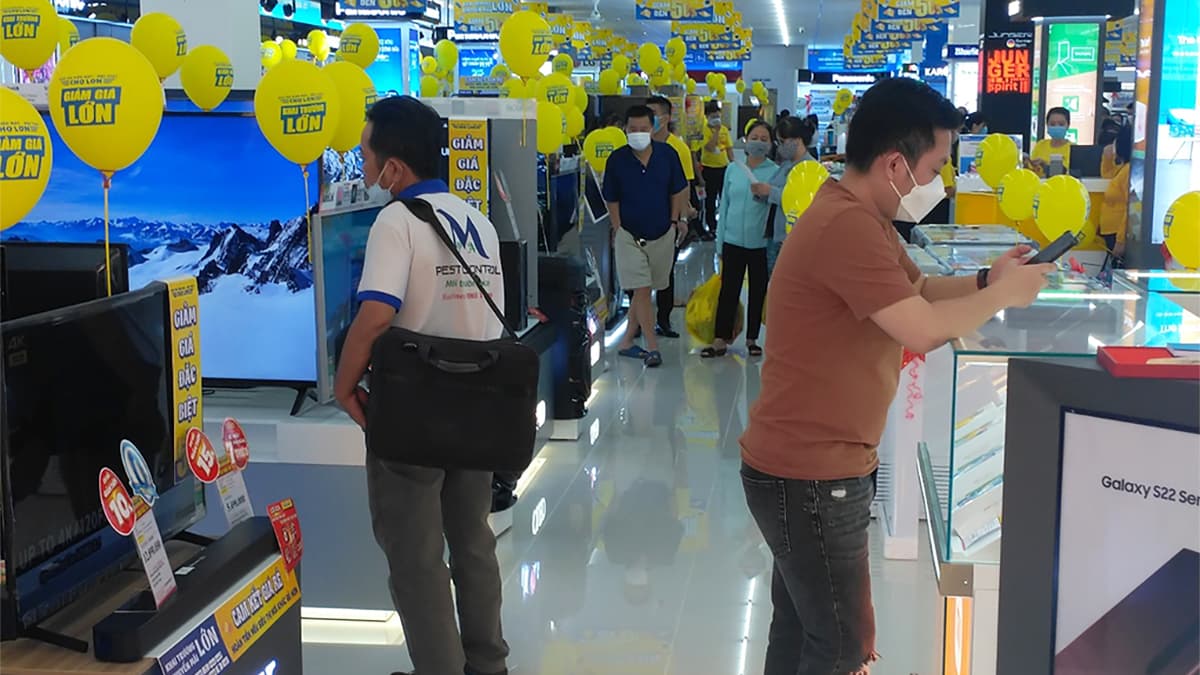 Dịch vụ khách hàng tại Dienmaycholon