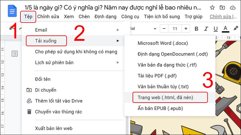 Thư viện các mẫu tài liệu chuyên nghiệp trên GG Doc