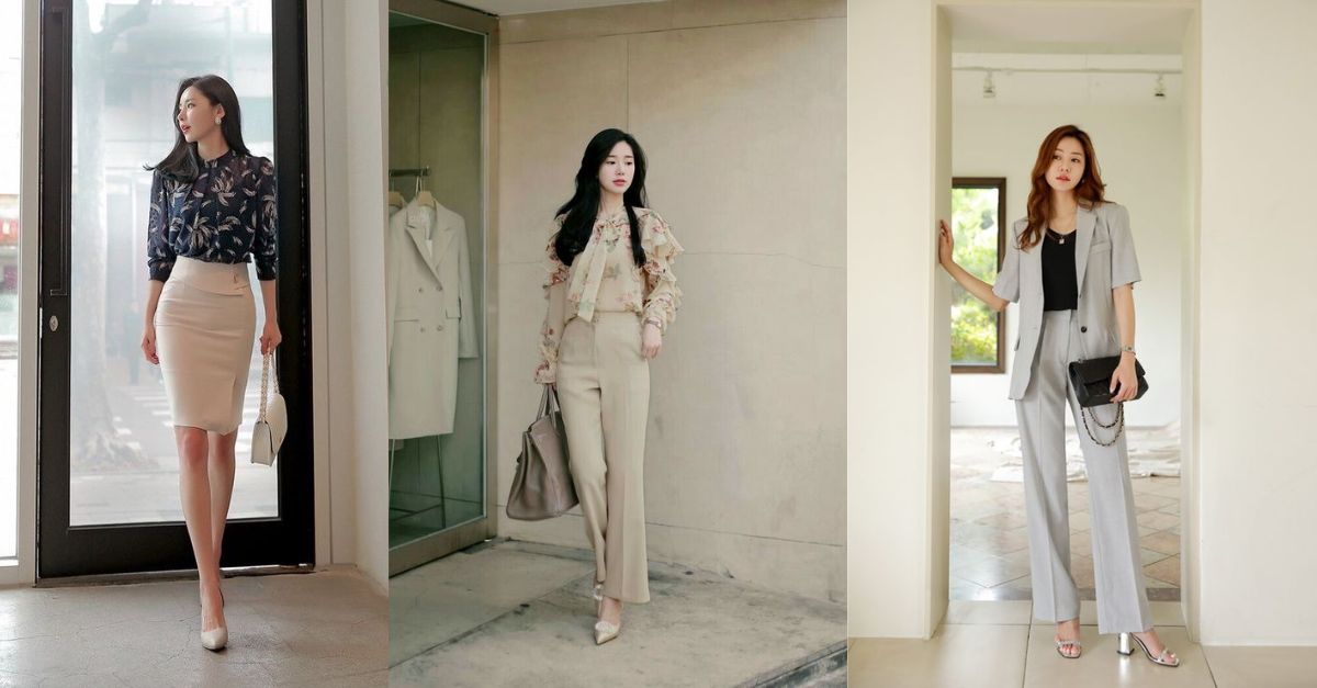 Một set đồ công sở thanh lịch và chuyên nghiệp