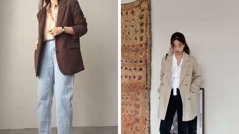 Phong cách nữ thanh lịch với áo blazer
