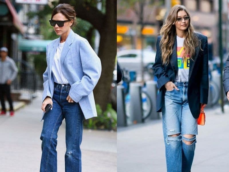 Một set đồ nổi bật với blazer màu sắc