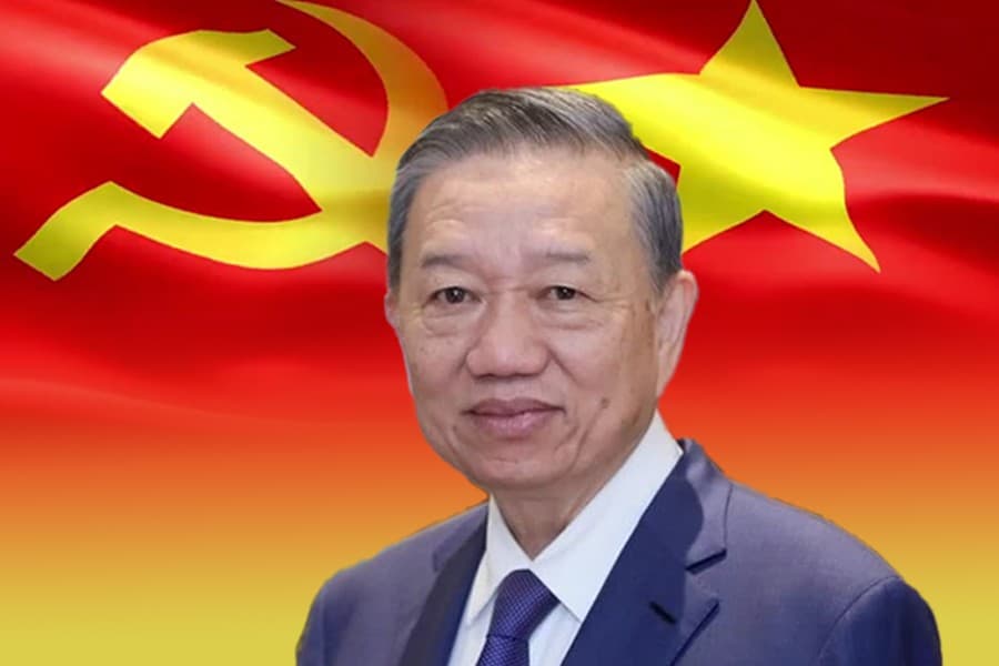 Tổng Bí thư Tô Lâm tại một sự kiện chính trị quan trọng