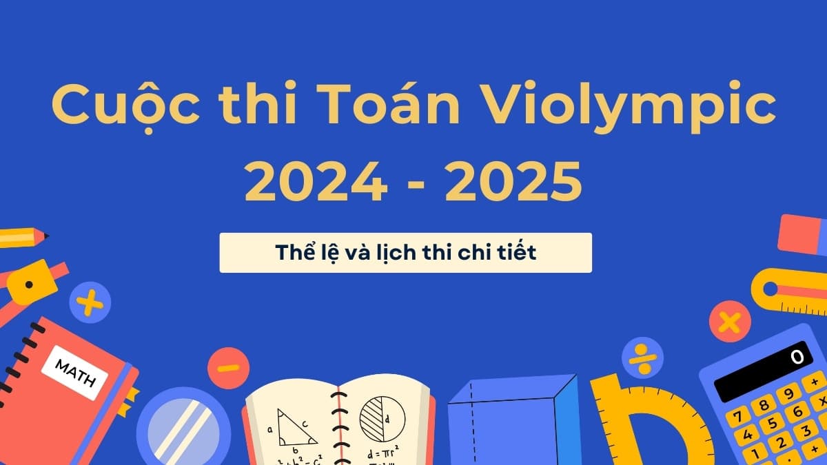 Một học sinh đang tập trung tham gia một vòng thi Violympic