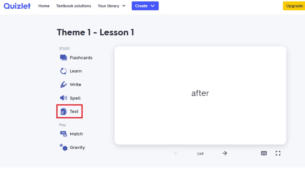 Giao diện tính năng gia sư ảo Q-Chat được tích hợp AI trên Quizlet
