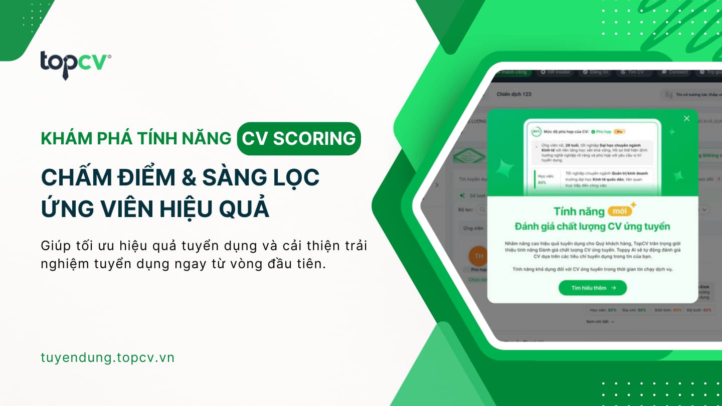 Các công cụ hỗ trợ sự nghiệp hữu ích trên TopCV