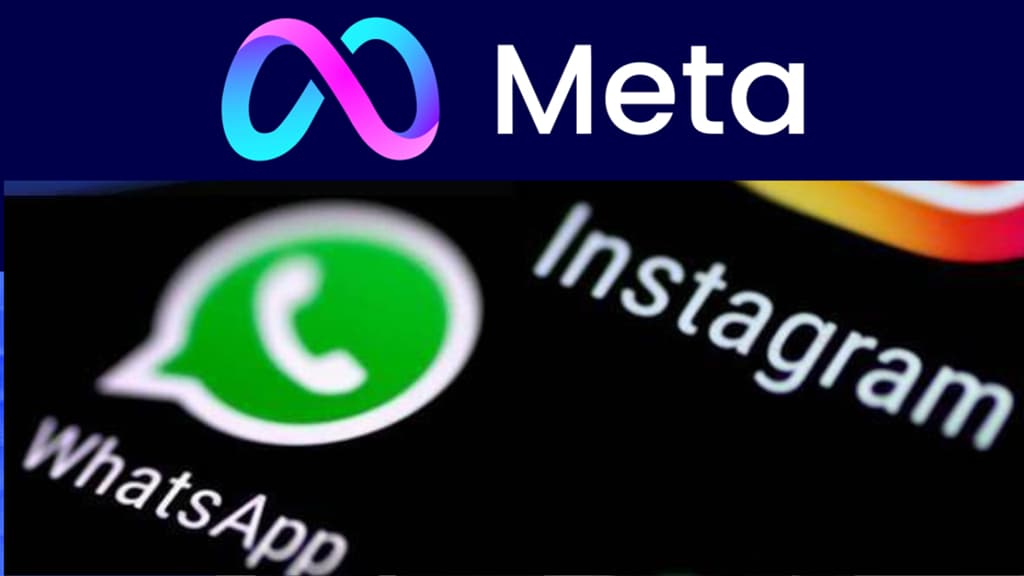 Logo của Whatsapp và công ty mẹ Meta