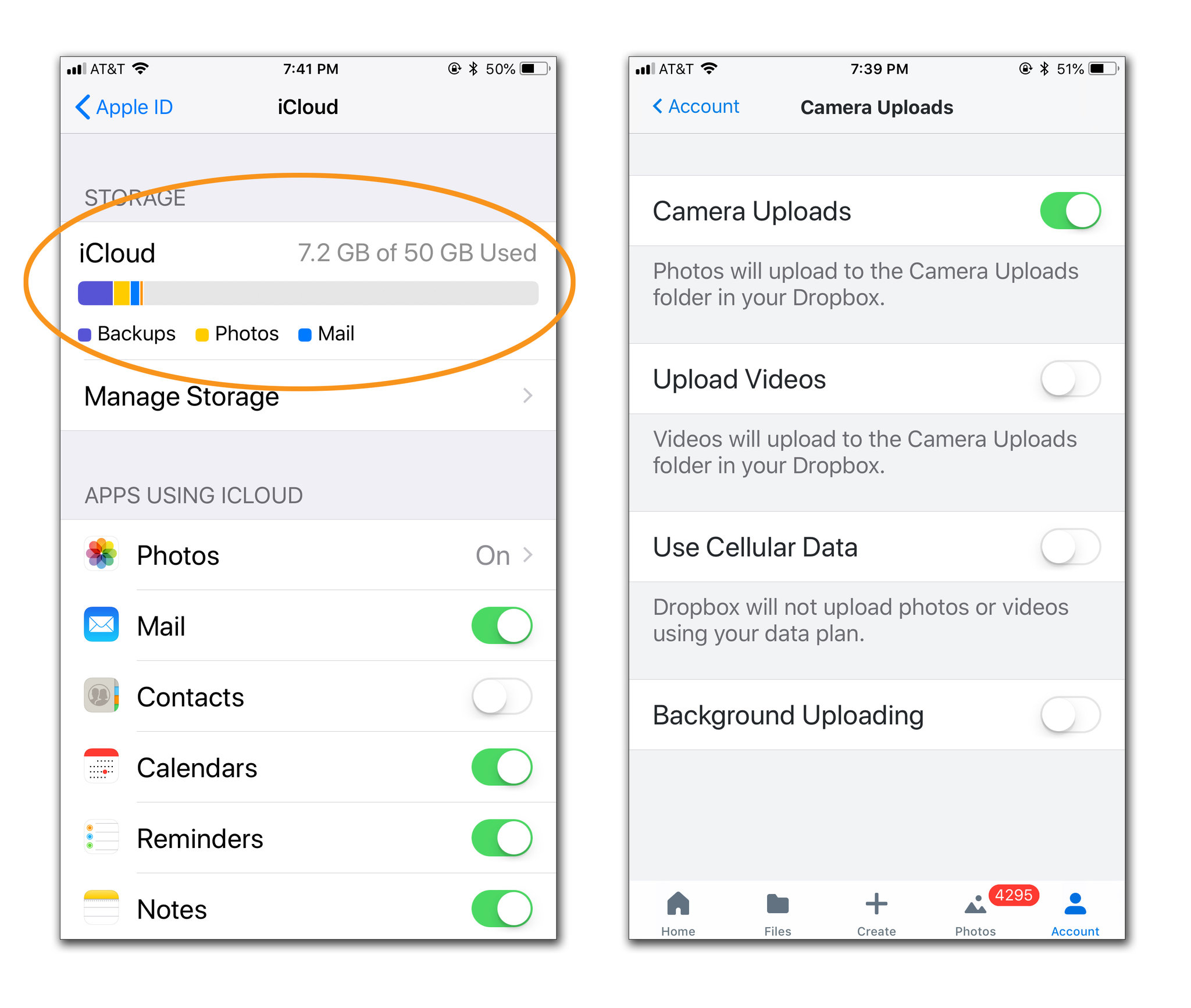 Thiết lập iCloud rất đơn giản