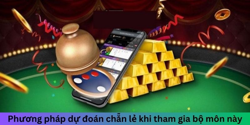 Quy luật xóc đĩa cộng 2 số chia bàn lẻ