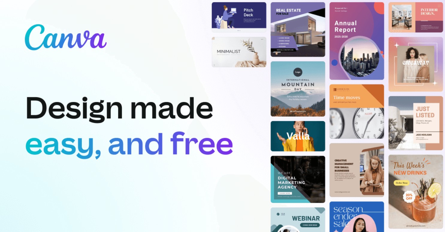 Canva là một công cụ thiết kế đồ họa trực tuyến
