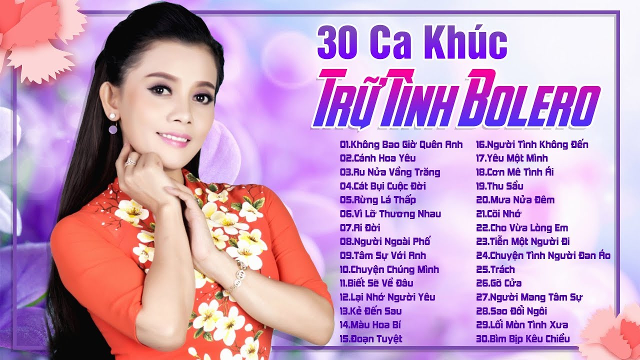 Bài hát trữ tình tiêu biểu