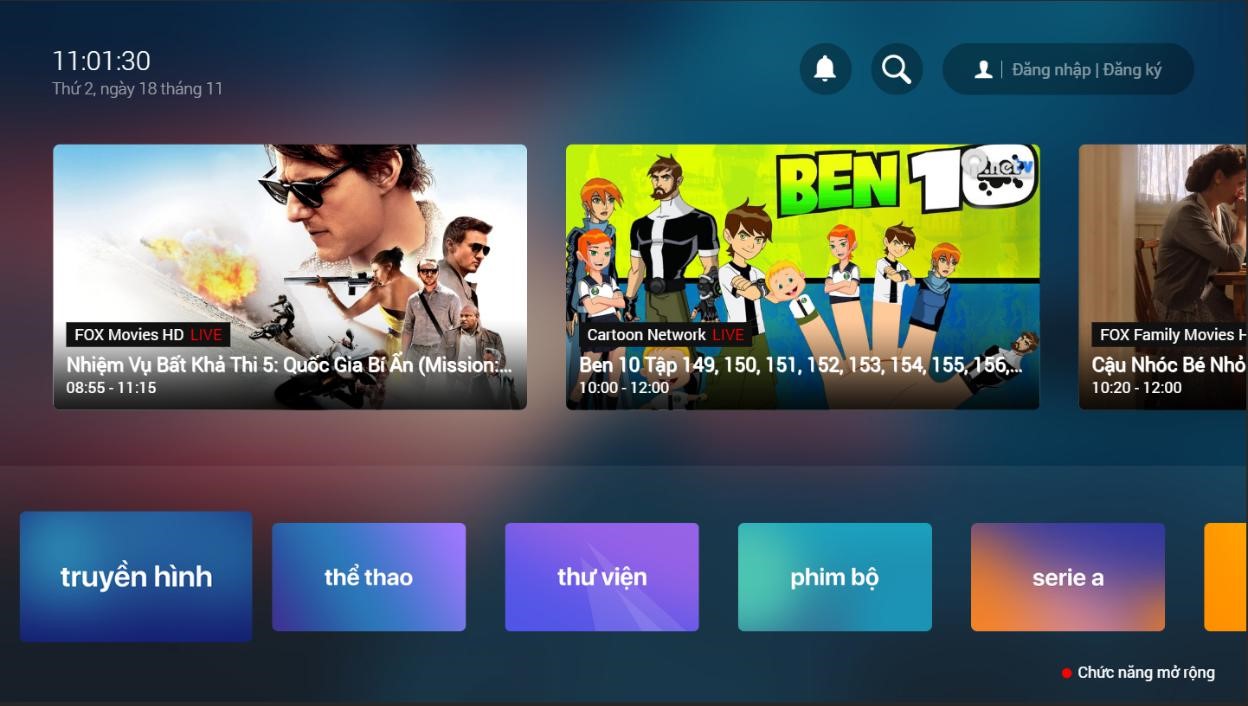 FPT Play là một dịch vụ truyền hình internet (OTT - Over-The-Top) do FPT Telecom phát triển