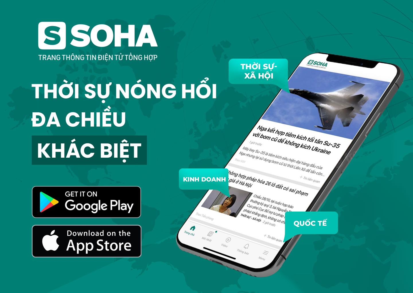 Các nền tảng của Soha có tầm ảnh hưởng sâu rộng đến hàng triệu độc giả