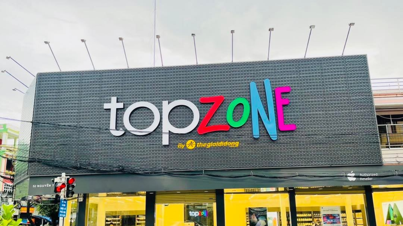 TopZone được thành lập với mục tiêu mang lại trải nghiệm mua sắm công nghệ cao cấp theo chuẩn quốc tế