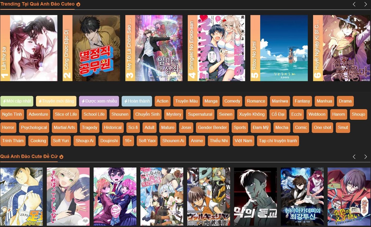 Quả Anh Đào Cute - Kho truyện phong phú cho mọi lứa tuổi Quả Anh Đào Cute - Kho truyện phong phú cho mọi lứa tuổi