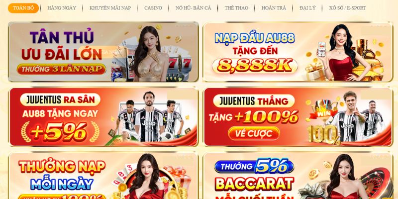 EV99 cung cấp cho người chơi nhiều chương trình ưu đãi mỗi ngày