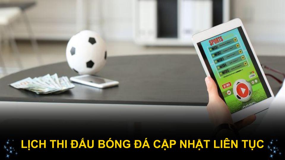 Lịch thi đấu bóng đá cập nhật liên tục tại Bongdaso66