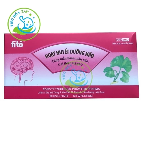 Hoạt huyết dưỡng não - Giảm các triệu chứng đau đầu, chóng mặt Hoạt huyết dưỡng não - Giảm các triệu chứng đau đầu, chóng mặt