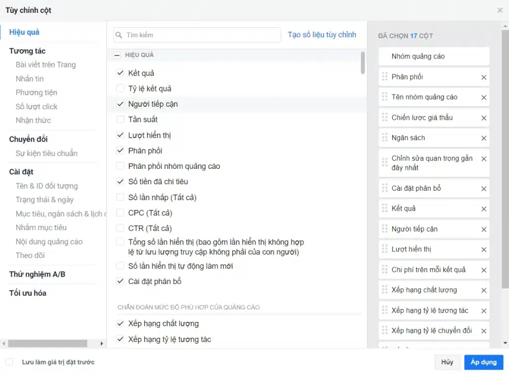 Trình quản lý quảng cáo - Chọn mục tiêu phù hợp theo hành trình khách hàng
