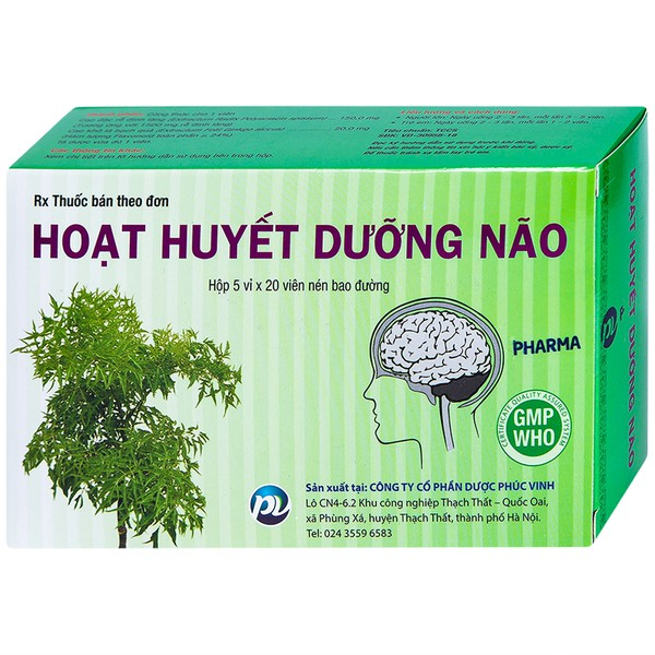 Hoạt huyết dưỡng não - Kết hợp với lối sống lành mạnh Hoạt huyết dưỡng não - Kết hợp với lối sống lành mạnh