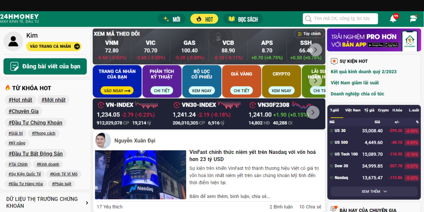 Trải nghiệm dịch vụ tài chính công nghệ cao