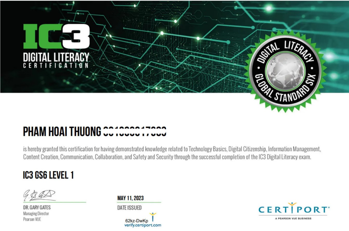 Tìm hiểu kiến thức tổng quan về IC3 review