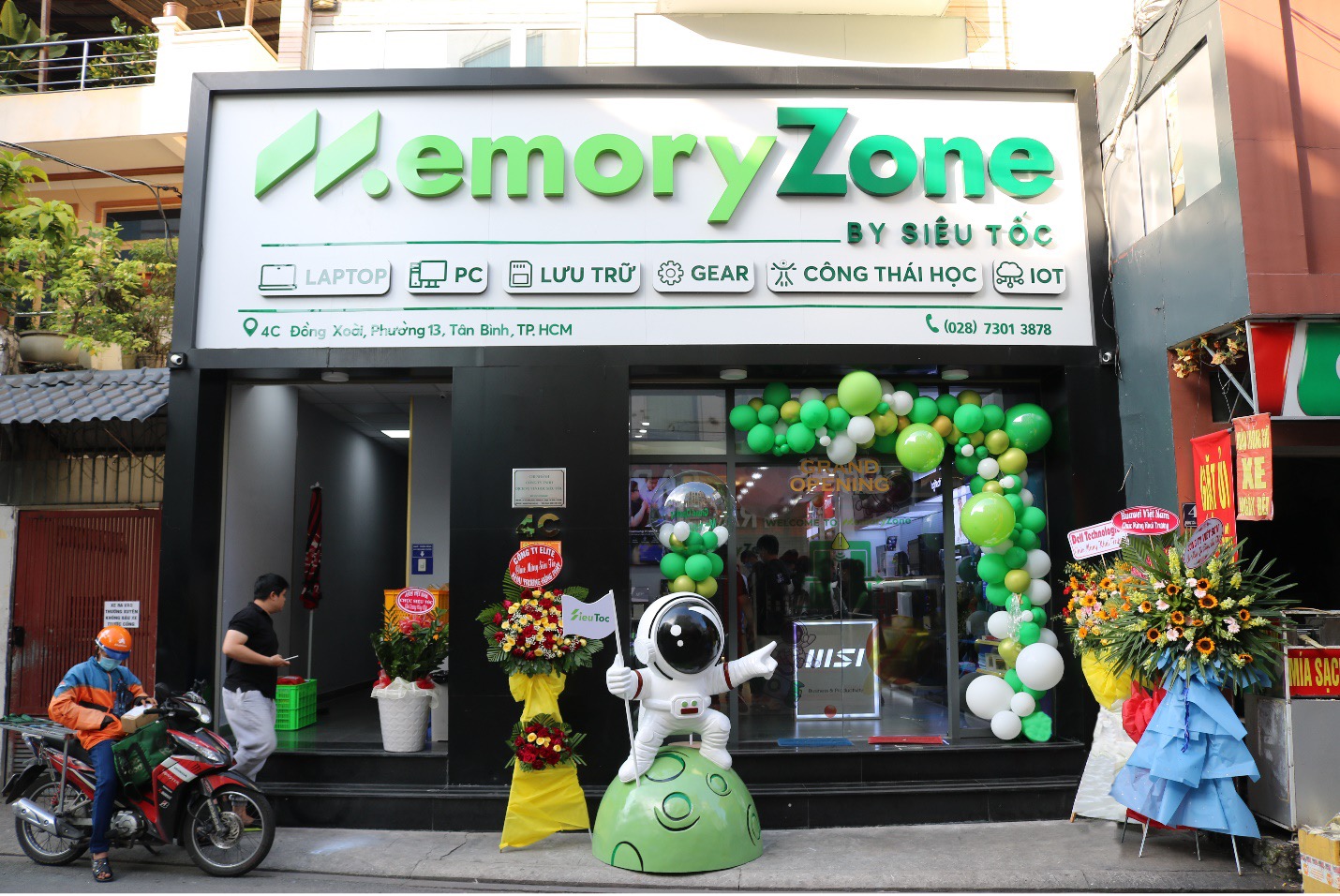 Hệ thống cung ứng thiết bị số Memoryzone hiện đại