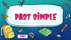 Mô phỏng cấu trúc cơ bản của thì quá khứ đơn